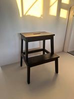 IKEA BEKVÄM, Krukje, Step stool, black, 50 cm, Ophalen, Gebruikt, Hout