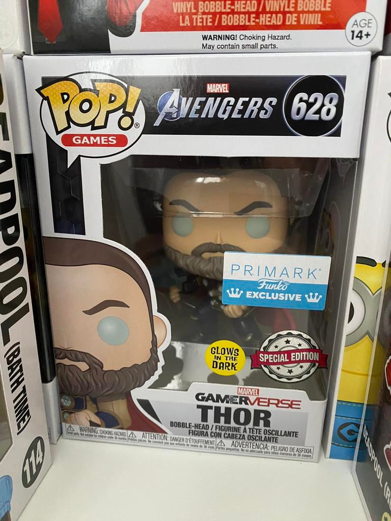 Funko 628 Thor - glow in the dark Primark, Verzamelen, Poppetjes en Figuurtjes, Ophalen of Verzenden, Nieuw