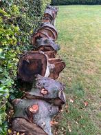 Haardhout Spar stammen ca 3 kuub, Tuin en Terras, Haardhout, Minder dan 3 m³, Ophalen, Overige houtsoorten, Stammen