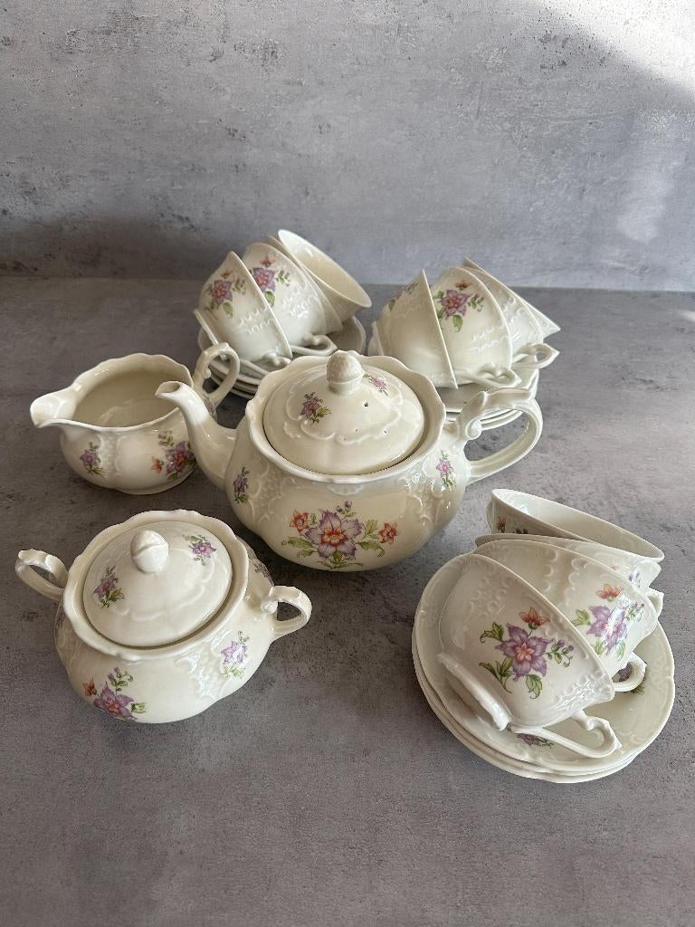 Oud Theeservies Mosa Maastricht, Ophalen of Verzenden