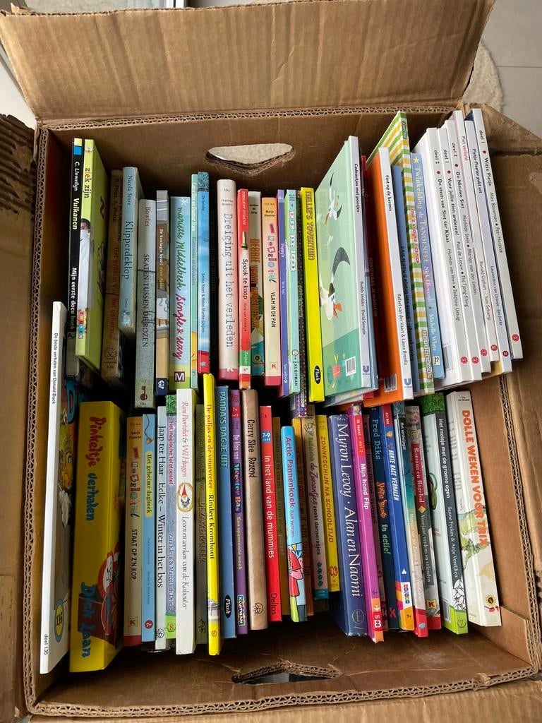 Partij kinderboeken, gratis, Ophalen, Zo goed als nieuw, Kind en Jeugd