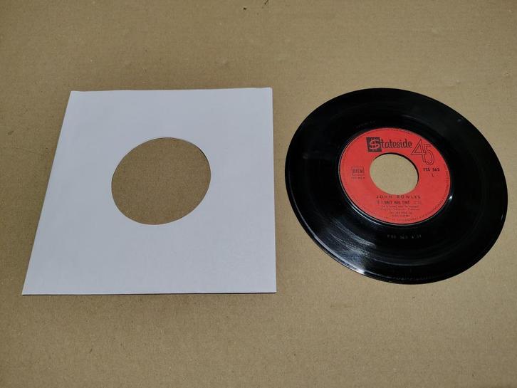 Single: John Rowles - If I Only Had Time (1968), Cd's en Dvd's, Vinyl Singles, Gebruikt, Pop, 7 inch, Verzenden