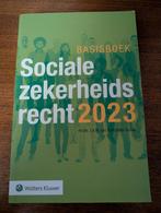 Basisboek sociale zekerheidsrecht 2023. Isbn 9789013170900., Ophalen of Verzenden, Alpha, Zo goed als nieuw, HBO