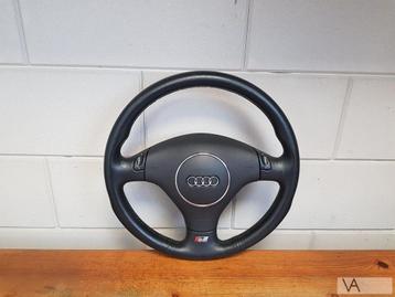 Audi S6 1997-2004 lederen stuur met airbag knoppen flippers beschikbaar voor biedingen