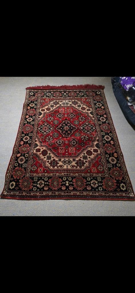 Vintage kapstok /tafelkleed, Antiek en Kunst, Antiek | Kleden en Textiel, Ophalen of Verzenden