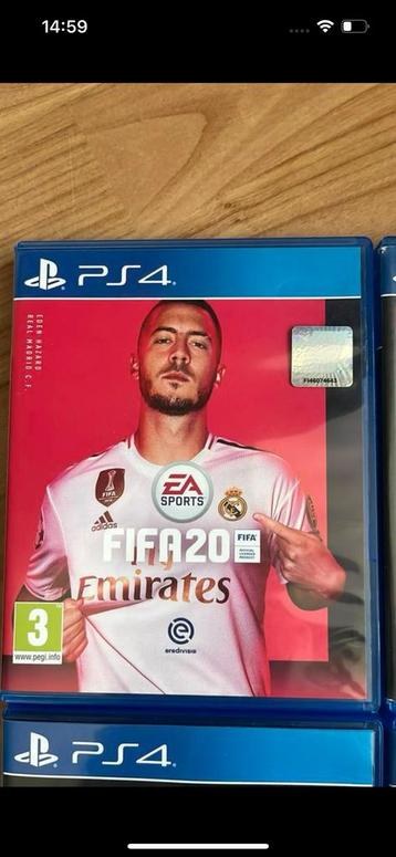 Ps4 Fifa 20 beschikbaar voor biedingen