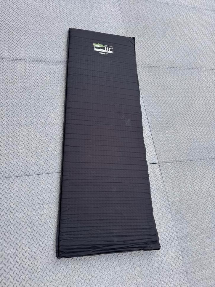 Human Comfort slaapmat Caen – 195x66x5 cm – zwart, Caravans en Kamperen, Slaapmatten, Gebruikt, 1-persoons, Ophalen of Verzenden