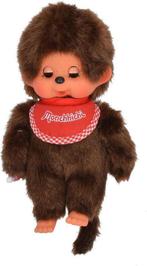 Monchhichi Jongen met slab en slaperige ogen, Verzenden, Zo goed als nieuw