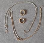 Lotje zilveren sieraden oorringen, Ophalen of Verzenden, Zo goed als nieuw, Zilver, Zilver