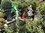Schitterende beelden oa engel vrouw kleine engel, Tuin en Terras, Tuinbeelden, Ophalen, Zo goed als nieuw, Steen, Engelenbeeld