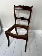 GRATIS - vintage Biedermeier stoel, Huis en Inrichting, Stoelen, Bruin, Eén, Ophalen