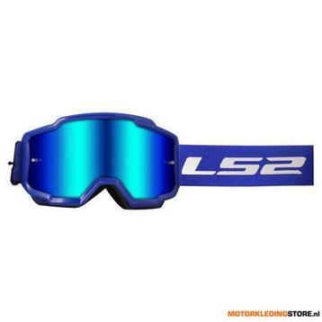 LS2 Charger Goggle, Blauw beschikbaar voor biedingen