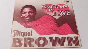 CNR Soul Funk single 1979 MIQUEL BROWN - symphony of love beschikbaar voor biedingen