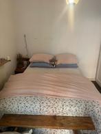 Ikea bed, Brimnes, Ophalen, Gebruikt, Wit, Tweepersoons