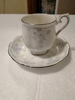 Royal Albert Satin Rose dames kop en schotel, Ophalen of Verzenden, Zo goed als nieuw, Porselein, Kop en/of schotel