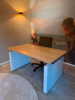 Grüttner Bureau - In hoogte verstelbaar - Beuken blad, Ophalen, In hoogte verstelbaar, Gebruikt, Bureau