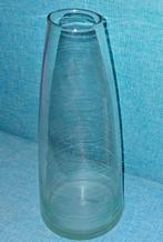 Glazen Vaas - Handgeblazen, Gerecycled Glas - 34cm, Huis en Inrichting, Ophalen, Gebruikt, Overige kleuren, Glas