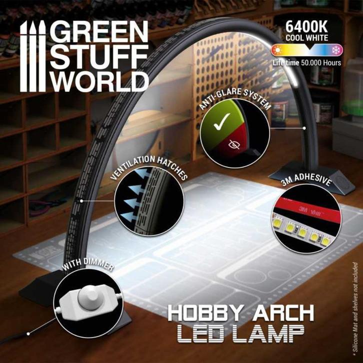 Arch Hobby Led Lamp Darth Black 11060 Schilderen, Hobby en Vrije tijd, Schilderen, Nieuw, Overige typen, Verzenden