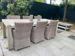 Borek tuintafel en tuinstoelen, Tuin en Terras, Tuinsets en Loungesets, Ophalen of Verzenden, Zo goed als nieuw