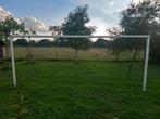 Voetbalgoal 2x5 meter, metalen buizen, Sport en Fitness, Voetbal, Ophalen, Gebruikt