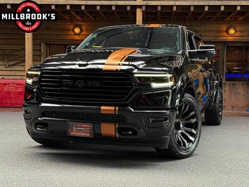 Dodge Ram 1500 5.7 V8 Limited Longhorn, Widebody, Black Edit, Auto's, Bestelauto's, Bedrijf, Te koop, 360° camera, 4x4, ABS, Achteruitrijcamera