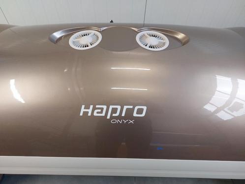 hapro onyx 26-5 facelift 2 jr garantie, Witgoed en Apparatuur, Zonnebanken en Gezichtsbruiners, Zo goed als nieuw, Zonnebank dubbelzijdig