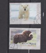 Noorwegen; Wilde dieren, Michel 1744-1745., Postzegels en Munten, Postzegels | Europa | Scandinavië, Ophalen of Verzenden, Noorwegen