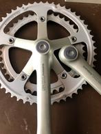 Shimano crankstel, Crankstel of Pedalen, Gebruikt, Racefiets, Ophalen of Verzenden