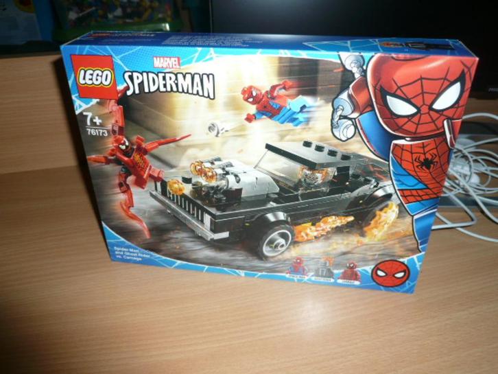 lego Marvel 76173 Spider-Man and Ghost Rider vs. Carnage new, Kinderen en Baby's, Speelgoed | Duplo en Lego, Nieuw, Lego, Complete set