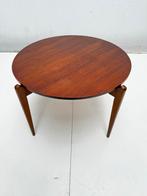 Pastoe? Deense Teak tafel jaren 50 vintage design Nurigarage, Rond, 75 cm of meer, Hout, Ophalen