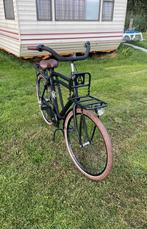 BLACK BIKE WITH BROWN ACCESSORIES, Fietsen en Brommers, Mandje, 0 zitjes, Ophalen, Overige merken