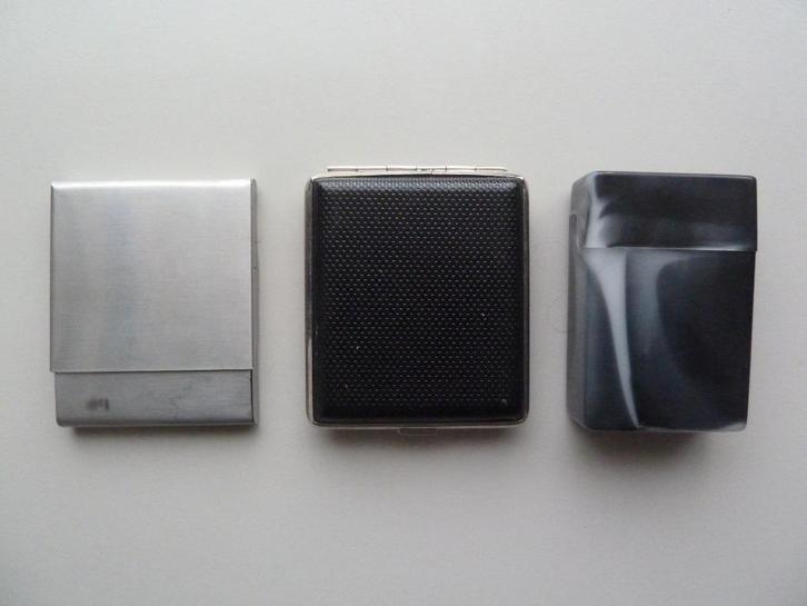 3 x jaren 80 sigarettenkoker, Verzamelen, Rookartikelen, Aanstekers en Luciferdoosjes, Overige typen, Ophalen of Verzenden