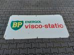 BP Energol XXL - Emaille bord, Verzamelen, Ophalen, Zo goed als nieuw, Reclamebord