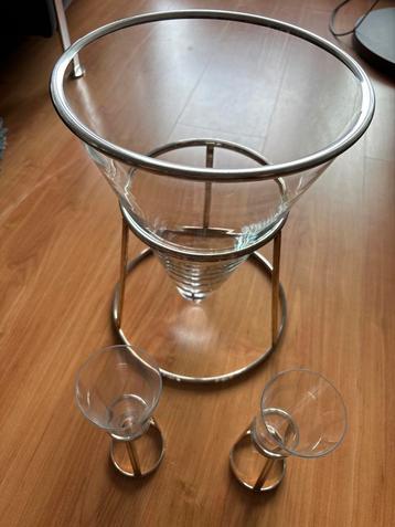 Ercuis Champagne Set - Glas & Kristal beschikbaar voor biedingen