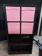 2 Zwarte Vakkenkasten - Verschillende Maten, Ophalen