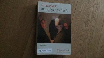 C. Kelk - Studieboek materieel strafrecht beschikbaar voor biedingen