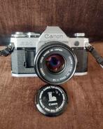 Te Koop, Canon AE-1 met FD 50mm1.8 Lens, Ophalen of Verzenden, Zo goed als nieuw, Spiegelreflex, Canon