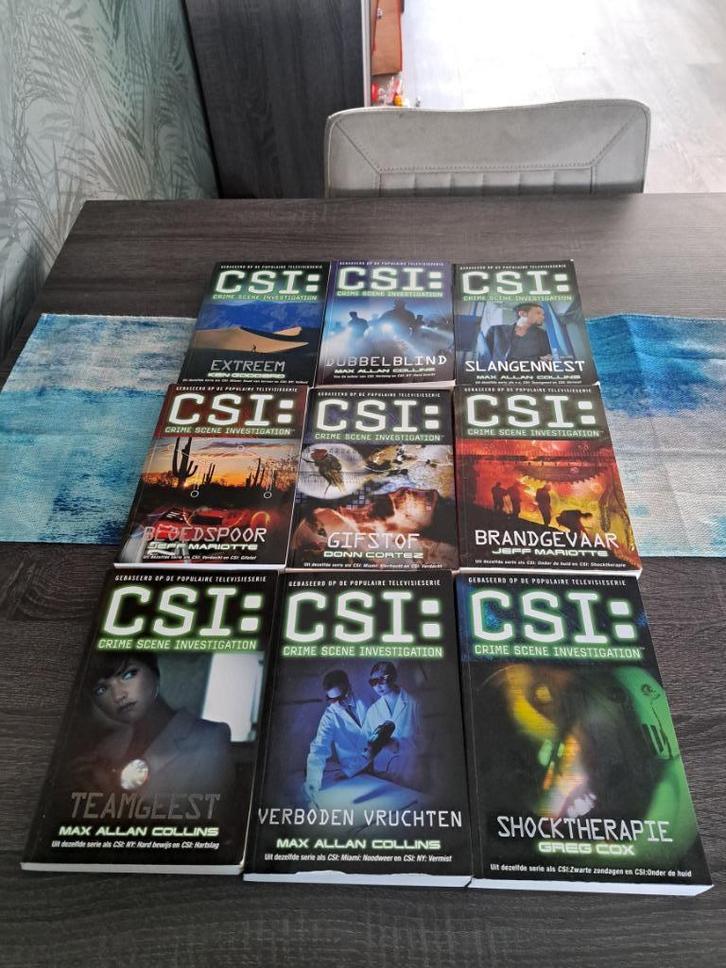 CSI boeken, Boeken, Thrillers, Gelezen, Nederland, Ophalen