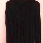 Mooie zwarte doorzichtige blouse van Addy, Ophalen of Verzenden, Zo goed als nieuw, Maat 38/40 (M), Zwart