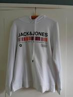 Jack & Jones Witte Hoodie Maat M, Maat 48/50 (M), Wit, Ophalen of Verzenden, Gedragen