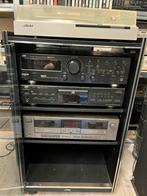 Jvc set in audio meubel, Cd-speler, Gebruikt, JVC, Losse componenten