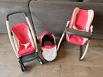 Poppenwagen, Maxi Cosi, Kinderstoel & Reiswieg Set, Kinderen en Baby's, Ophalen, Gebruikt, Jongen of Meisje