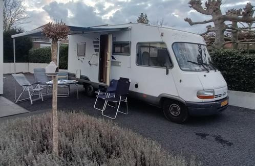 Grote hymer camper met 6 slaapplaatsen! 2003 - vakantie klaa, Caravans en Kamperen, Campers, Particulier, Integraal, tot en met 6