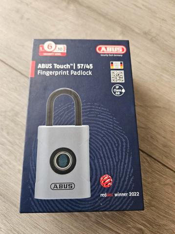 Fingerprint padlock (ABUS Touch) - Nieuw! beschikbaar voor biedingen