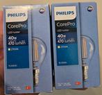 2x Philips kleine LED lampen E14 fitting! 40w, Huis en Inrichting, Nieuw, Ophalen of Verzenden, Led-lamp, 30 tot 60 watt