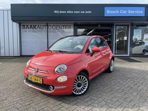 Fiat 500 0.9 TwinAir Turbo Lounge | Panoramadak | Navi, Auto's, Fiat, Bedrijf, ABS, Airbags, Airconditioning, Bluetooth, Boordcomputer