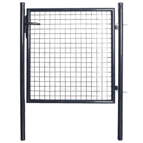 Gaaspoort 85,5x100 cm gegalvaniseerd staal €129, Tuin en Terras, Tuinpoorten, Nieuw, Looppoort, Ophalen of Verzenden