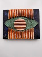 Keramiek wandobject vintage - mid century, Antiek en Kunst, Kunst | Designobjecten, Ophalen