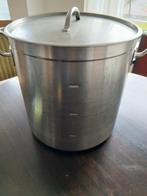 Fissler Coronal 26 Liter Soeppan - RVS - Met Deksel, Huis en Inrichting, Keuken | Potten en Pannen, Kookpan of Snelkookpan, Gebruikt