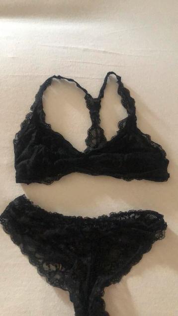Bralette en string maat s scotch n soda zwart beschikbaar voor biedingen